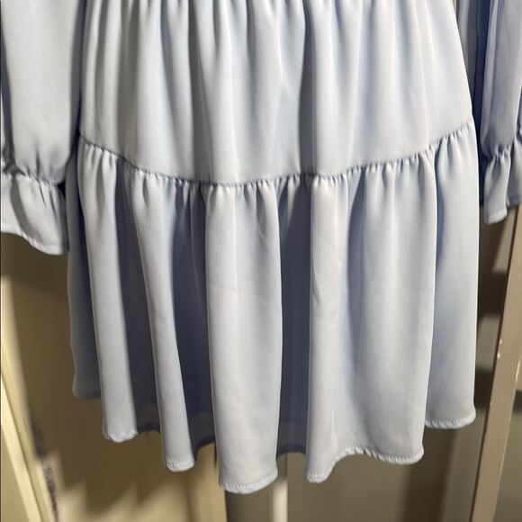 Lucy in the Sky Soft Blue Dress - Picture 8 of 11